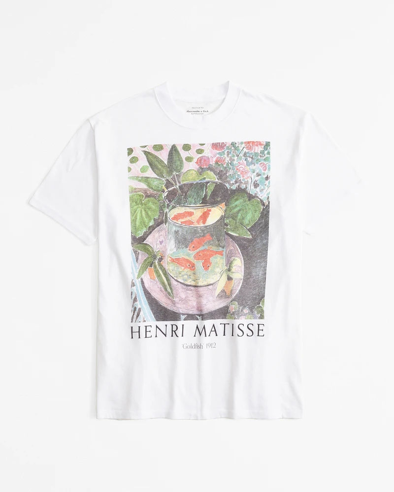 Oversized Matisse Graphic Tee