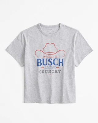 Short-Sleeve Busch Light Graphic Skimming Tee