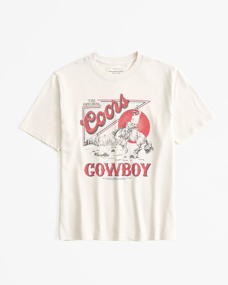 Short-Sleeve Coors Banquet Graphic Relaxed Tee