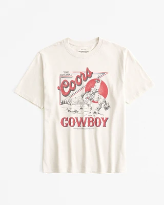 Short-Sleeve Coors Light Graphic Relaxed Tee