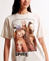 Oversized Spice Girls Graphic Tee