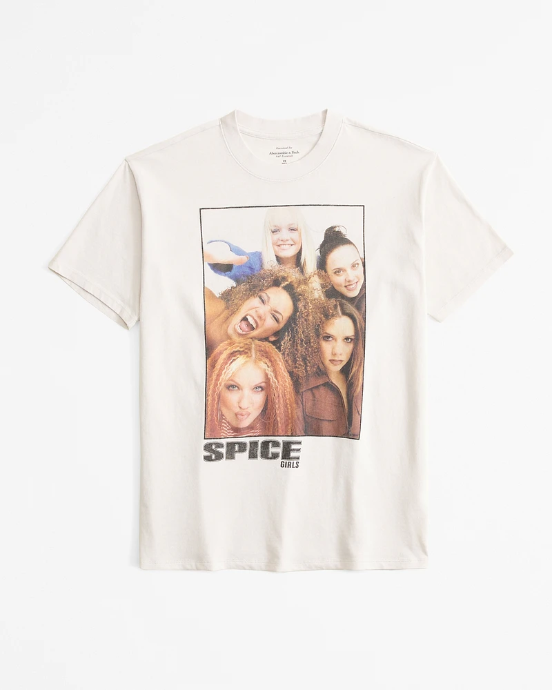 Oversized Spice Girls Graphic Tee