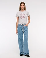 Short-Sleeve Shania Twain Graphic Skimming Tee