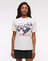 Oversized Coors Graphic Tee