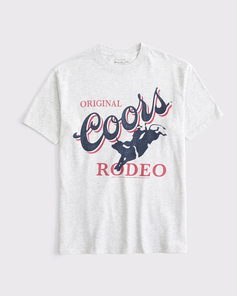 Oversized Coors Graphic Tee