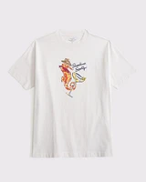 Oversized Shoreline Spritz Graphic Tee