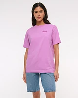 Oversized Peaches Graphic Tee