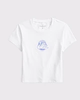 Swan Graphic Baby Tee