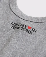 New York City Graphic Scoopneck Tank