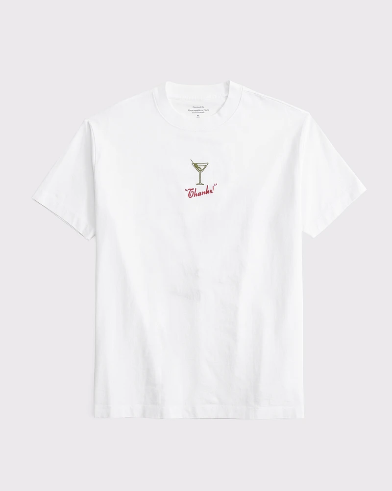 Oversized Cocktail Graphic Tee