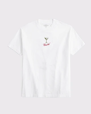 Oversized Cocktail Graphic Tee