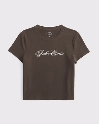 Ski Dogs Graphic Baby Tee