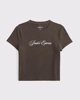 Ski Dogs Graphic Baby Tee