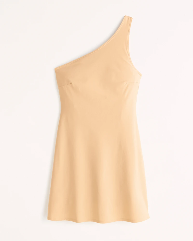 One-Shoulder Traveler Mini Dress