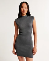 Shell Mini Sweater Dress