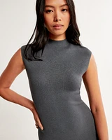 Shell Mini Sweater Dress