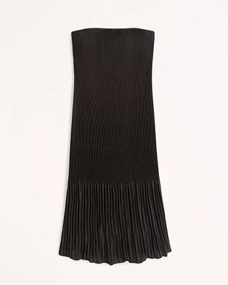 The A&F Giselle Pleat Release Midi Dress