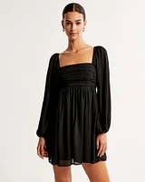 The A&F Emerson Balloon Sleeve Mini Dress