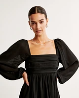 The A&F Emerson Balloon Sleeve Mini Dress