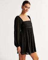 The A&F Emerson Balloon Sleeve Mini Dress