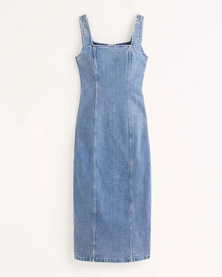 Denim Midi Dress