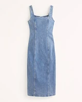 Denim Midi Dress