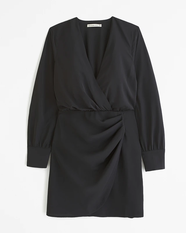black stretchable dress Abercrombie & Fitch x Harlem's Fashion Row Nicole Benefield Black Knit –  The Saved Collection main image 1