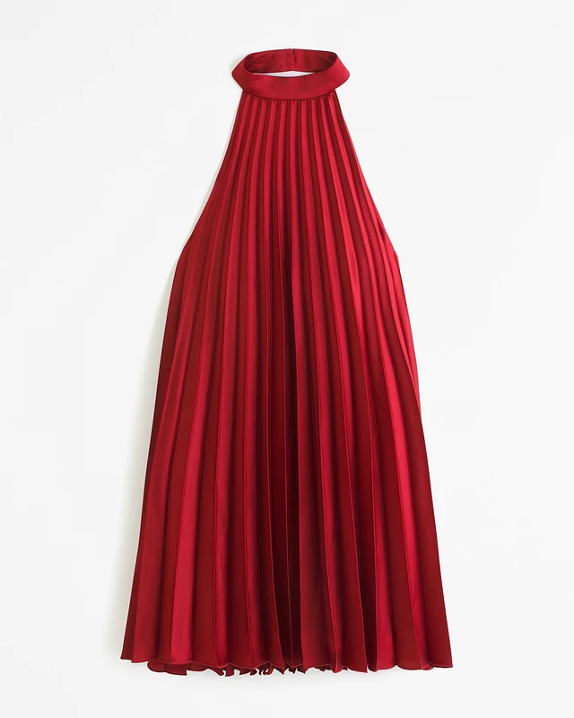 giselle pleated trapeze mini dress victoriaunderwoodx on LTK