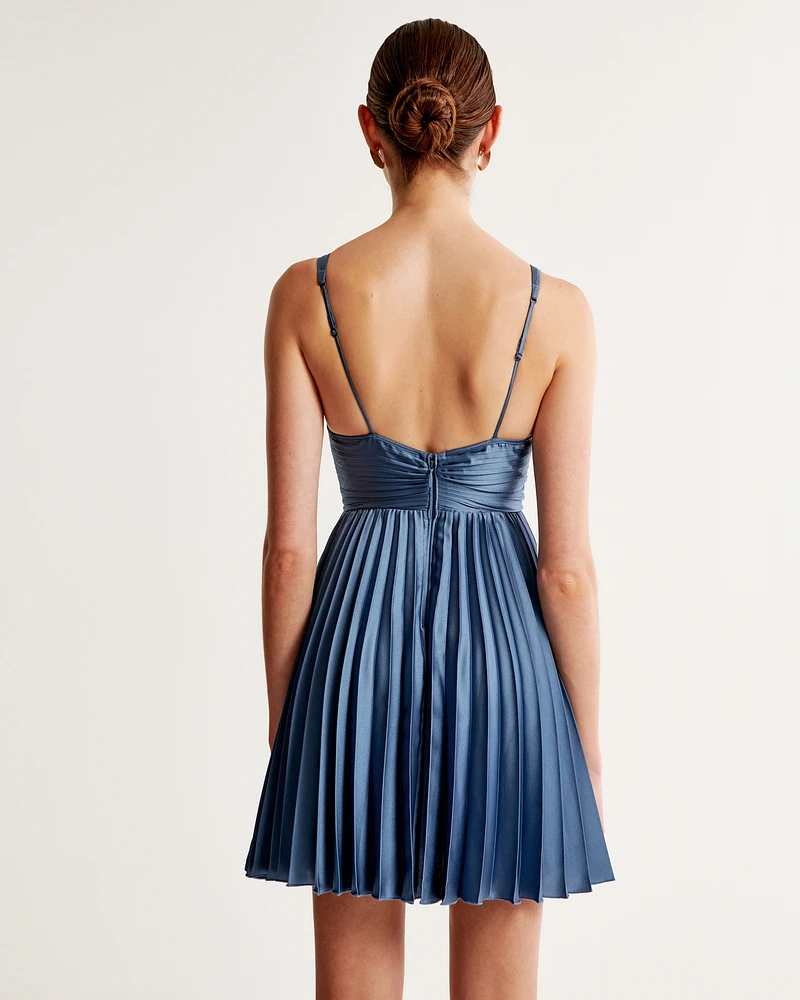 The A&F Giselle Pleated Mini Dress
