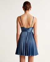 The A&F Giselle Pleated Mini Dress