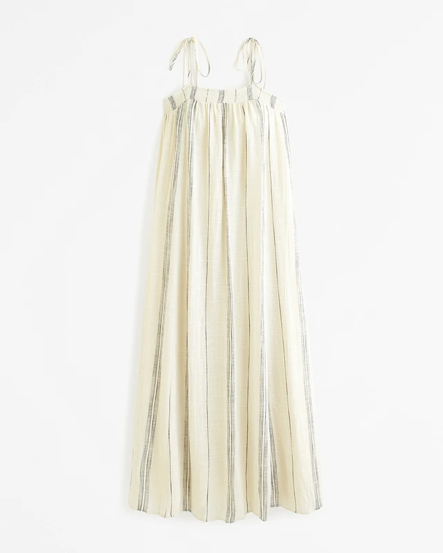 hm crinkle cotton dress White Crinkled Cotton Dress for kids