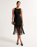 Fringe Mini Dress