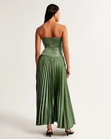 The A&F Giselle Strapless Drop-Waist Maxi Dress