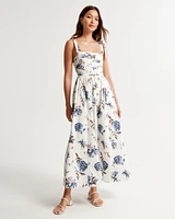 The A&F Emerson Tie-Strap Maxi Dress