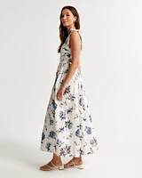 The A&F Emerson Tie-Strap Maxi Dress