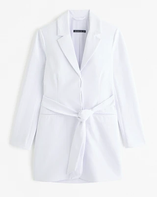 Crepe Blazer Dress
