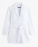 Crepe Blazer Dress