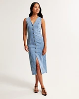 The A&F Mara Vest Midi Dress