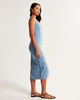 The A&F Mara Vest Midi Dress