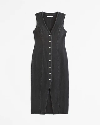 The A&F Mara Vest Midi Dress