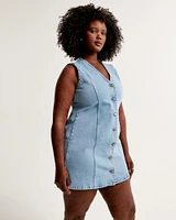 The A&F Mara Denim Vest Mini Dress