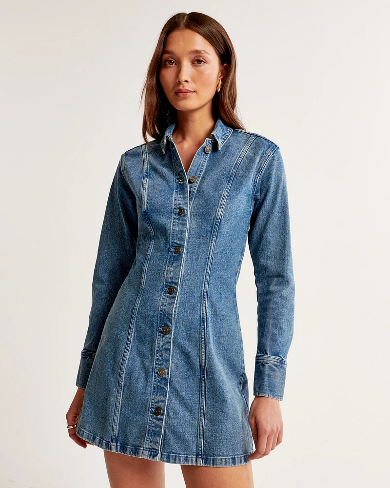 Denim Shirt Dress