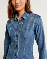 Denim Shirt Dress