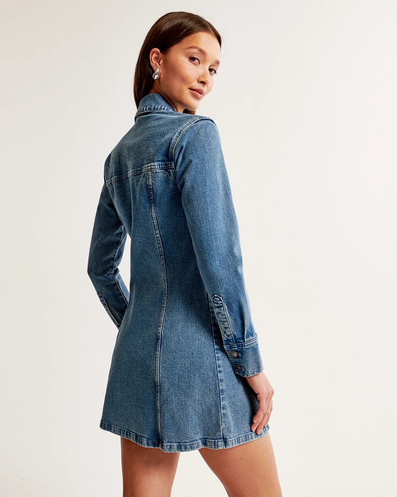 Denim Shirt Dress