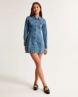 Denim Shirt Dress