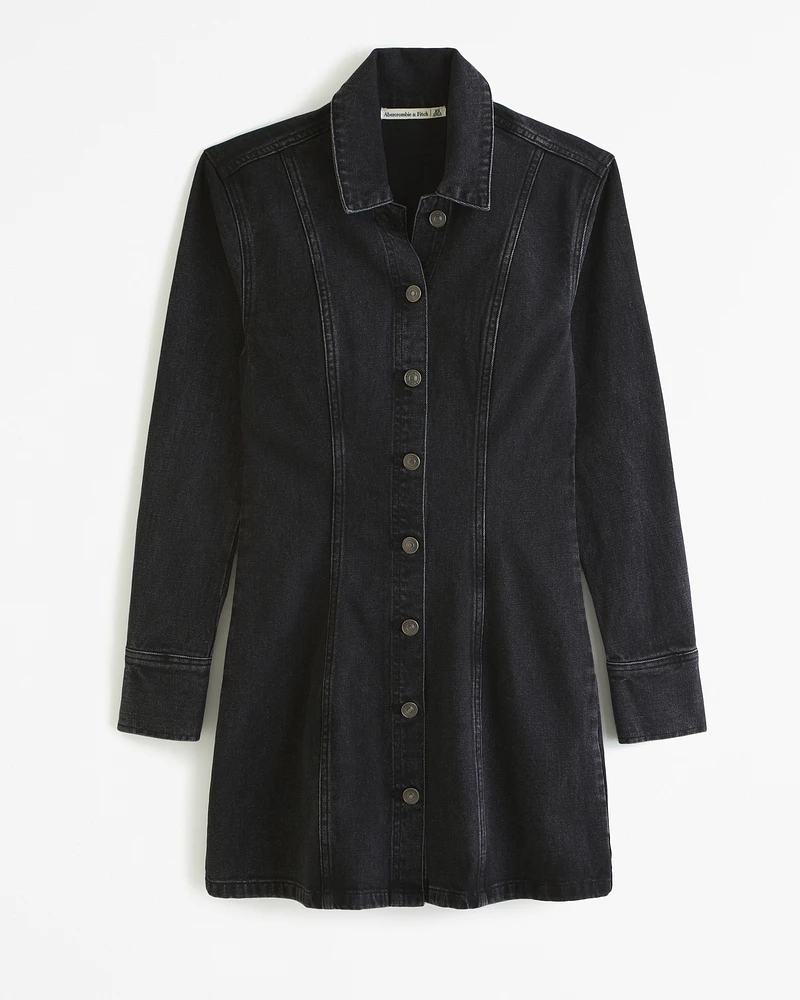 Denim Shirt Dress