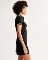 Knit Polo Dress