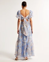 The A&F Emerson Drama Bow-Back Maxi Dress