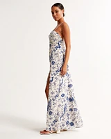 The A&F Camille Tie-Back Maxi Dress