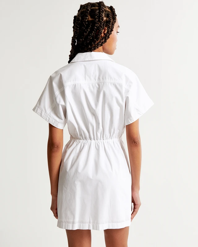 Abercrombie & Fitch Short-Sleeve Poplin Shirt Dress | MainPlace Mall Abercrombie & Fitch Short-Sleeve Poplin Shirt Dress | MainPlace Mall
